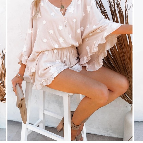 Beyond the Sea Kimono Star Romper - Picture 11 of 11